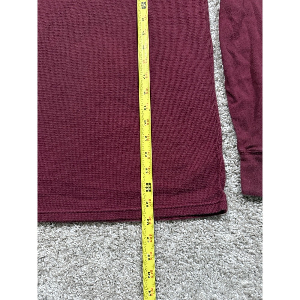 Polo Ralph Lauren Pullover Sweater Crew Neck Men's M Long Sleeve Burgundy - Picture 5 of 7
